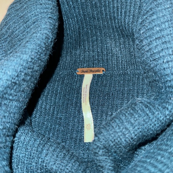 Free People Cowl Neck Tunic Sweater - Picture 4 of 6